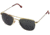 AO Original Pilot Sunglasses, Gold, Wire Spatula, CC Gray Poly Lens, 52mm G-CCP-WS-52
