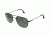 AO Original Pilot Sunglasses, Black, Wire Spatula, CC Gray Poly Lens, 57mm B-CCP-WS-57