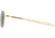 AO Original Pilot Sunglasses, Gold Frame, 52 mm True Color Gray AOLite Nylon Lenses, Bayonet Temple,738921549321