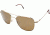Ao Original Pilot Sunglasses Gold Wire Spatula Brown Glass Lens 55mm Polarized G Cbpg Ws 55