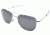Open Box, Dealer Demo, AO Original Pilot Sunglasses, Bayonet, Silver Frame, True Color Gray Glass Lens, Polarized, 55mm, 32124