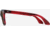 AO Saratoga Sunglasses, Red Demi Frame, Cosmetan Brown AOLite Nylon Lenses, 52-19-145, SAR752ST--BNN