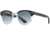 AO Times Sunglasses, Black Crystal Frame, SunVogue Gray Gradient AOLite Nylon Lens - 49-21-145, TIM349ST-GGN