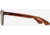 AO Times Sunglasses, Chestnut Sand Frame, True Color Gray AOLite Nylon Lenses, Polarized, 47-21-145, TIM147ST--GYN-P
