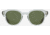 AO Times Sunglasses, Gray Crystal Frame, Calobar Green AOLite Nylon Lenses, Polarized, 47-21-145, TIM247ST--GNN-P