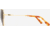 AO Whitney Sunglasses - Womens, Gold Frame, Cosmetan Brown AOLite Nylon Lenses, 51-19-145, WHI358STHABNN