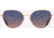 AO Whitney Sunglasses - Womens, Rose Gold Frame, SunVogue Pink Gradient AOLite Nylon Lenses, 51-19-145, WHI158STPKPGN