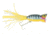 Arbogast Hula Popper Topwater Popper, 1 1/4in, 3/16 oz, Floating, Perch, G730-05