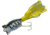 Arbogast Hula Popper Topwater Popper, 1 3/4in, 1/4 oz, Floating, Coachdog/Orange Bel, G770-CDW