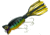 Arbogast Hula Popper Topwater Popper, 2in, 3/8 oz, Floating, Perch/Black, G760-PBS