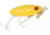 Arbogast Jitterbug Topwater Lure, 2 1/2in, 3/8 oz, Floating, Yellow, G600-03