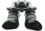 Armasight BNVD-51 1x19mm Dual-Channel Night Vision Goggles, Powered By Pinnacle Gen 3 Ghost White Phosphor IIT, 51 Degree FOV, Gray, NSGNYX15M5G9DX2