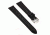 Armourlite Captain Field Watch Band - Leather, Black, Silver Buckle, Small AL300LS