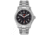 Armourlite Field Series AL101 Swiss Made Tritium Illuminated Watch with Shatterproof Armourglass, Raw Steel Case, Black Dial, 42mm, AL101