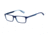 Arnette Auxilary Eyeglasses, Top Blue on Striped Blue &amp; Brushed Blue Frame-AN7051-0751