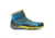 Asolo Grid Mid GV Hiking Shoes - Mens, Indian/Teal/Yellow, 8.5 US, A40516-898-085
