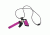 ASP Safety System Gray Lanyard, Pink - 64028