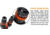 Atibal Meridian Bino Spotting Scope, 40x80mm, ED APO Lens, Black, 16 inches, AT-MER-BSS-40x80