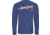 AVID Sportswear Throwback Long Sleeve T-Shirt - Mens, Orange-Blue, Extra Large, MT32350OBLXL