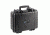 B&amp;W International Type 4000 Black Outdoor Case With Si Foam, Black, Medium 4000/B/SI