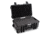 B&amp;W International Type 6600 Outdoor Case With SI Foam, Black, 550 x 350 x 225 mm, 6600/B/SI