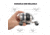 Ballista BL25 Spincast Reel, 3.3x1, 1+1, Ambidextrous, BAL-RE-01