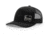 Banded Trucker Cap R112 Side Logo, Black/Black B03577