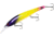 Bandit Walleye Shallow Bait, 4 3/4in, 5/8oz, Chartreuse Green/Purple Head, BDTWBS1OL154
