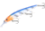 Bandit Walleye Shallow Bait, 4 3/4in, 5/8oz, White Blue/Orange Head, BDTWBS1OL151