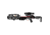 Barnett Crossbows Hyper Raptor 425 BCX Crossbow, 6.9 lbs Package W/BUK OPS Rangefinding Scope, Black, BAR78243