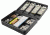 Barska 12 inch Standard Fold Out Cash Box with Key Lock, Black, Small CB13052