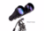 Barska WP Cosmos 25x100mm BAK-4 Prism Astronomical Binoculars w/ Premium Carrying Case, Metal, Black, Medium, AB13642