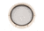 Beckson Marine 8" Clear Center Pry-Out Deck Plate - Beige 46455