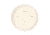 Beckson Marine 8" Smooth Center Screw-Out Deck Plate - Beige 46433