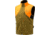 Beretta Men's Soft Shell Flece Vest Medium Light Brown/orange