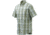 Beretta Mens Drip Dry Short Sleeve Shirt, White / Green Check, Medium LU52007517012XM