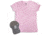 Beretta Women's Cap &amp; T-shirt X-lg Roll-up Combo Grey/pink