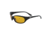Berkley Eufaula Sunglasses, Matte Black Frame, Amber Lens, 1416022