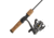 Berkley Lightning Ice Combo, 5.2/1, Right/Left, 500, 24in. Rod Length, Ultra Light Power, 1 Piece Rod, 500, 1519747
