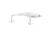 Berkley Magic Swimmer Freshwater Hard Bait, Ghost White, 125, 1622069