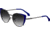 Bertha Bailey Handmade in Italy Sunglass - Womens, Navy, One Size, BRSIT109-3
