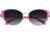Bertha Bailey Handmade in Italy Sunglass - Womens, Pink, One Size, BRSIT109-2