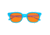 Bertha Betty Polarized Sunglasses - Womens, Light Blue Frame, Orange Lens, Light Blue/Orange, One Size, BRSBR051C5
