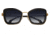Bertha Delphine Handmade in Italy Sunglass - Womens, Black, One Size, BRSIT108-1