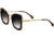 Bertha Delphine Handmade in Italy Sunglass - Womens, Black, One Size, BRSIT108-1