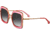 Bertha Ellie Handmade in Italy Sunglass - Womens, Pink, One Size, BRSIT106-1