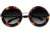 Bertha Jimi Handmade in Italy Sunglass - Womens, Tortoise, One Size, BRSIT107-2