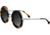 Bertha Jimi Handmade in Italy Sunglass - Womens, Tortoise, One Size, BRSIT107-2
