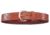 Bianchi B9 Fancy Stitched Belt - Plain Tan/Suede, Brass 12301