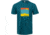 Big Agnes Take a Peak T-Shirt - Mens, Cyan Black Heather, Medium, ATMPEAK-CBH-MD